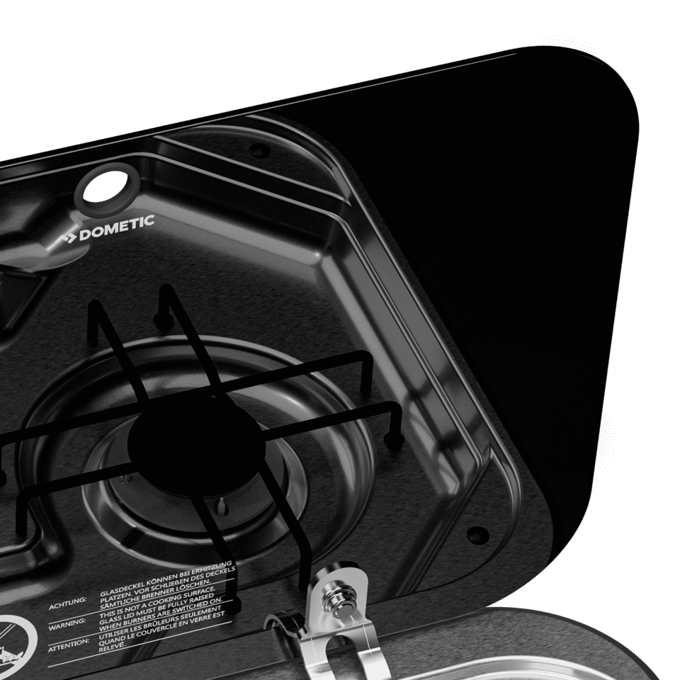 Dometic PI8022 kaasuliesi lasikannella