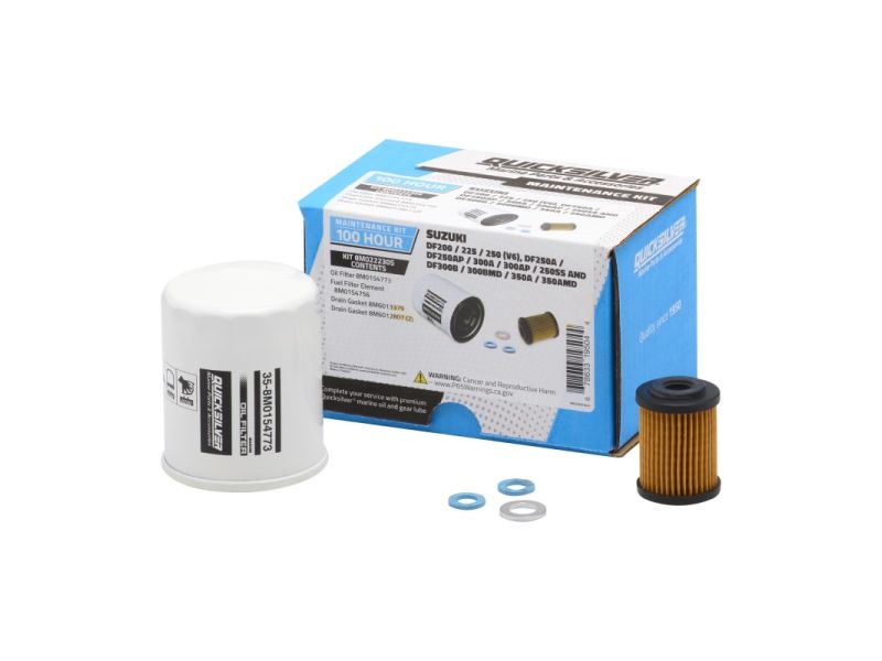 Quicksilver 8M0222305 huoltosarja Suzuki DF200/225/250 (V6), DF250A/DF250AP/300A/300AP/250SS and DF300B/300BMD/350A/350AMD