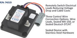 [EG7421] Egis rele, 160 Amp / 12V