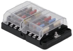 [EG8029] Egis 8029 RT ATO sulakerasia 12 sulaketta, LED indikaattorit