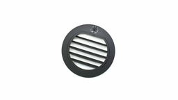 [93-P4944] Autoterm ilmasuulake säädettävä 45 astetta 75/90mm musta