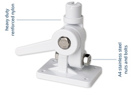 [PF AC NBASE001] Scout PA-3 4-suuntaan käännettävä antennijalka, nylon